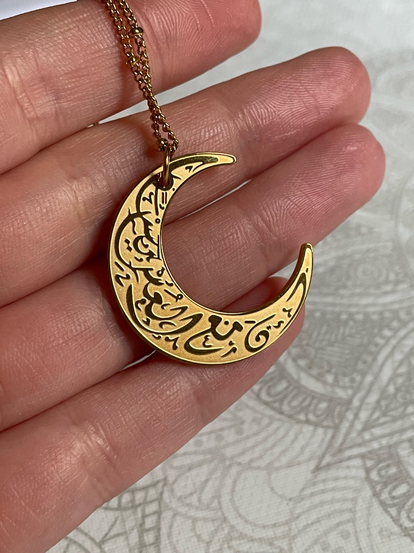 Crescent Moon Necklace