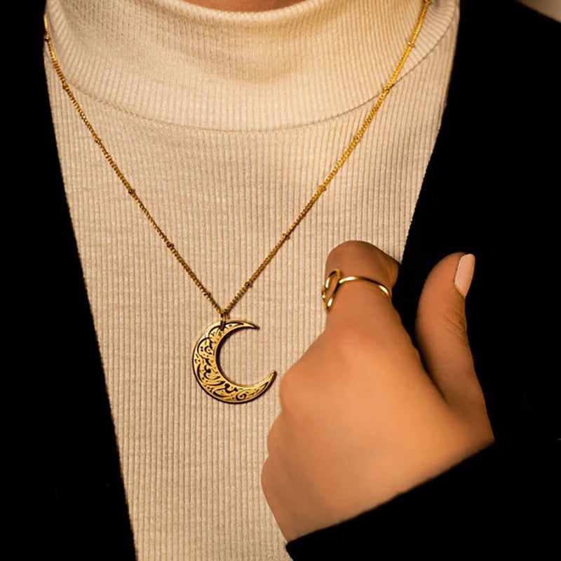 Crescent Moon Necklace